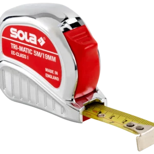 SOLA Rolbandmaat 25mm Tri-Matic TM 10m