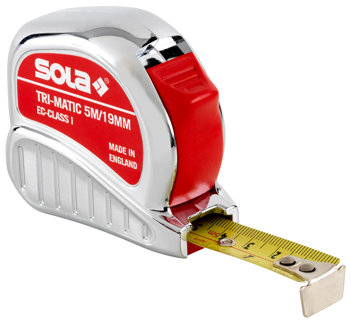 SOLA Rolbandmaat 25mm Tri-Matic TM 10m