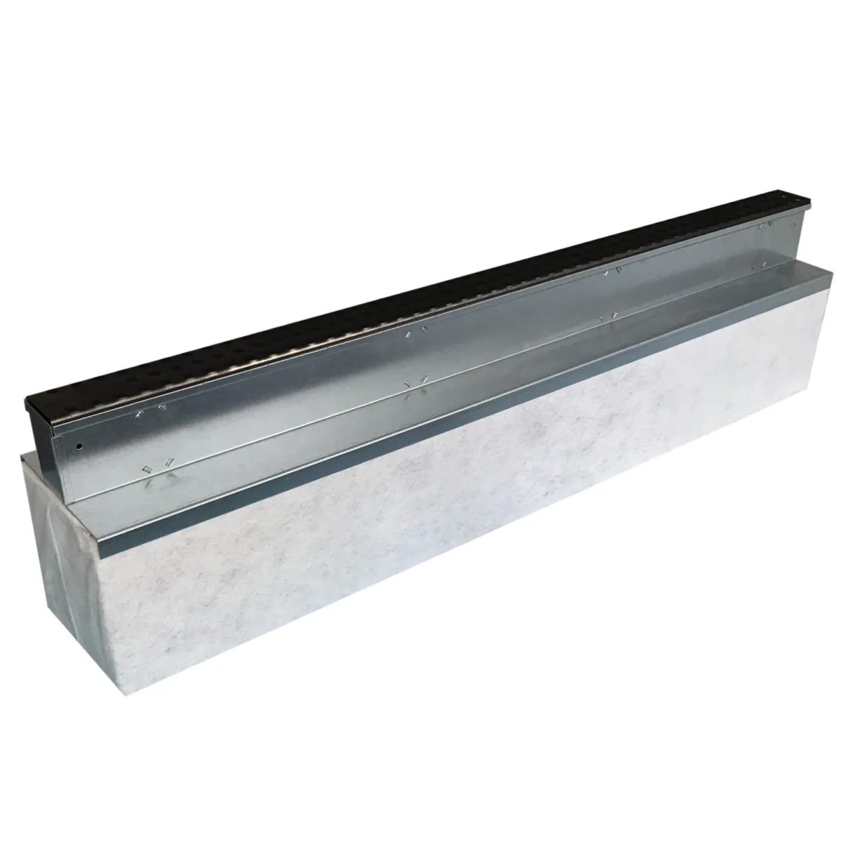 Hydroblob Lijnafwatering Infiltratiesysteem Set D45 Slimline Grafiet Rooster - Afbeelding 2