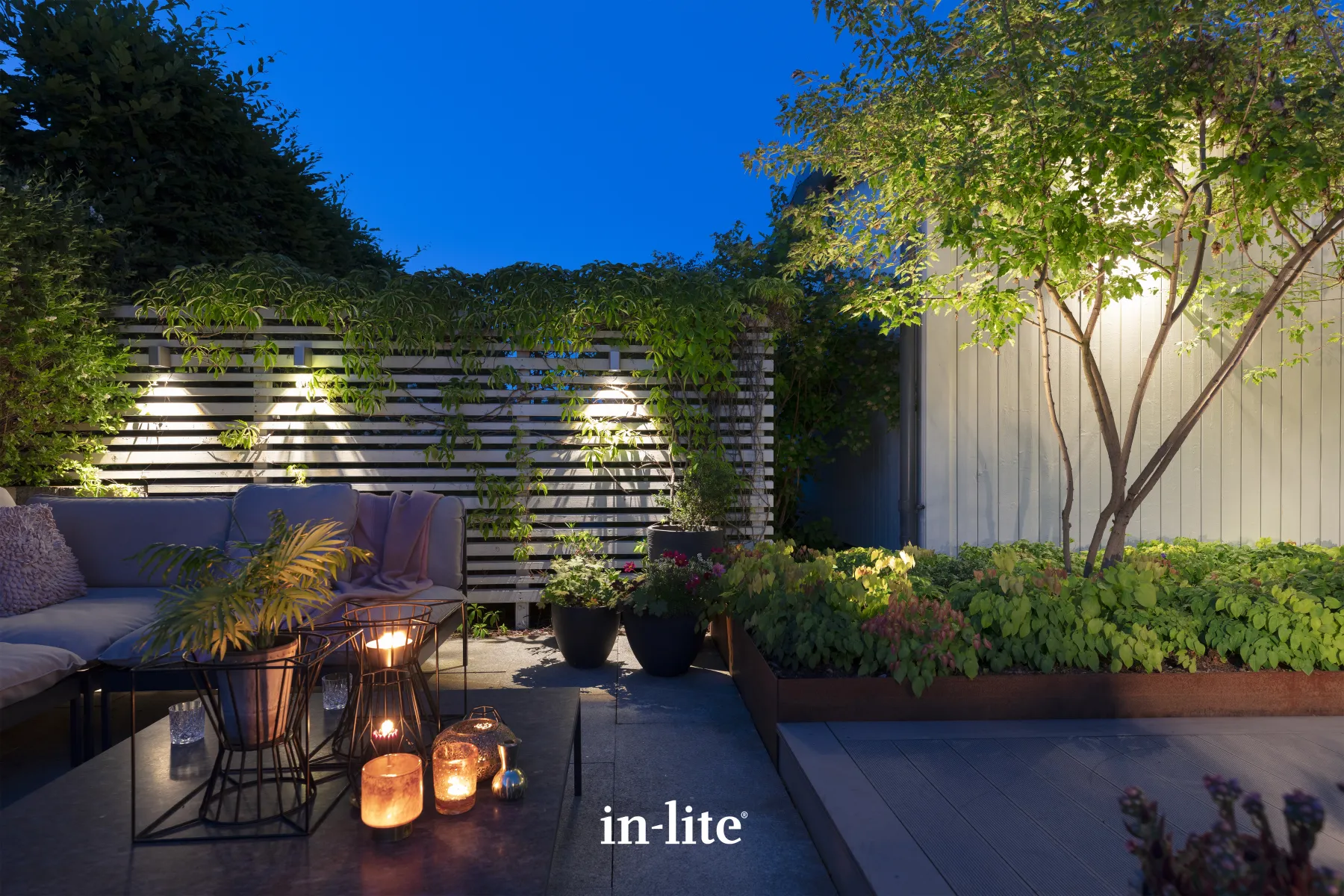 In-Lite Ace Down Wall 12V - Rosé Silver - Afbeelding 5