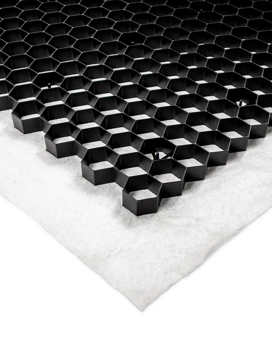 Grindrooster met worteldoek EuroGravel Plus Antraciet 120x100x3 cm - Afbeelding 3