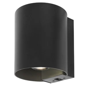 In-Lite Halo Up-Down Wall 12V - Black