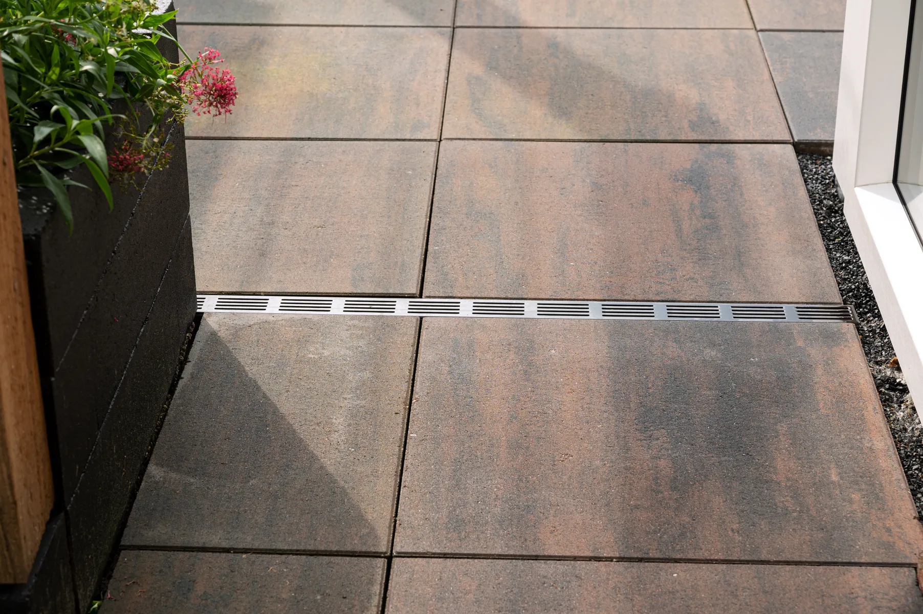 ACO Hexa Slim-Line Aluminium 100cm