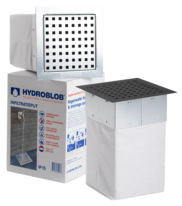 Hydroblob infiltratieput met grafiet rooster - Afbeelding 3