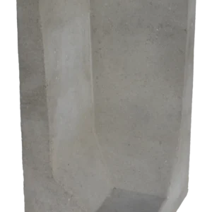 Hoek L-element 80x40x40cm Grijs