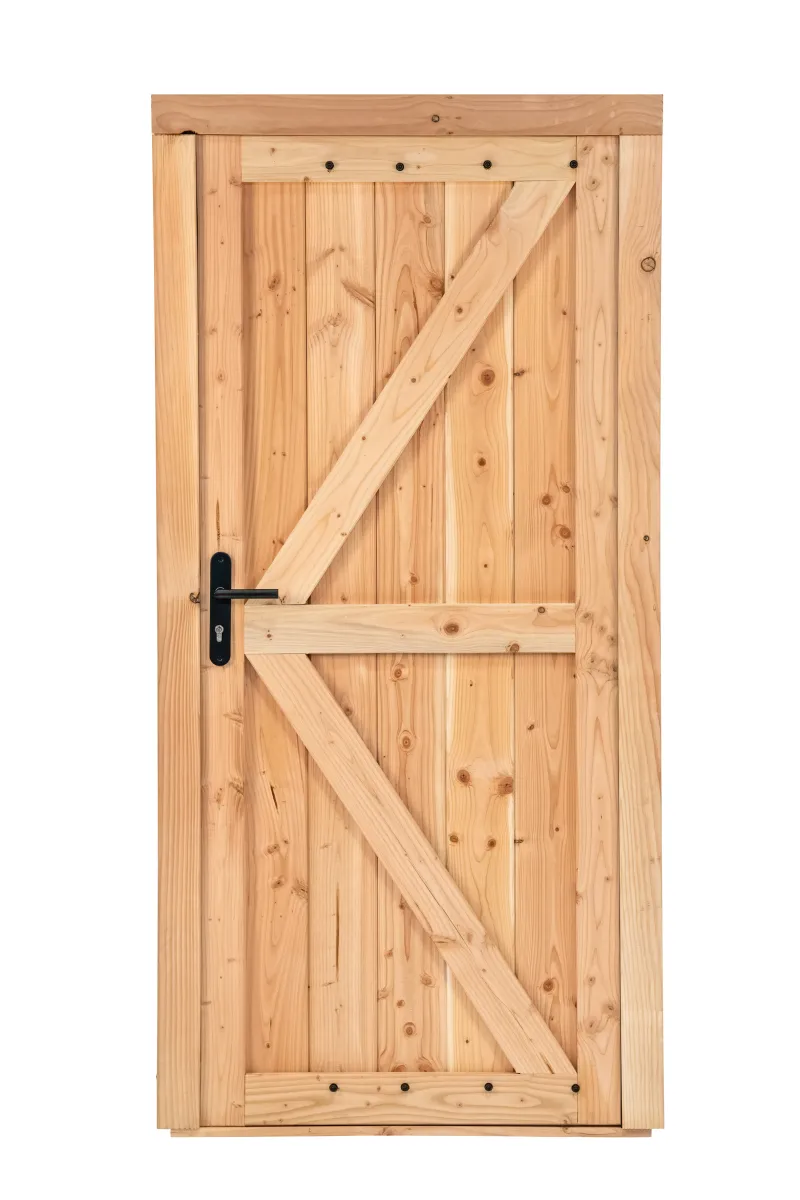 Douglas Deur incl. kozijn Enkele klampdeur B914x2021mm sponningmaat - Afbeelding 2