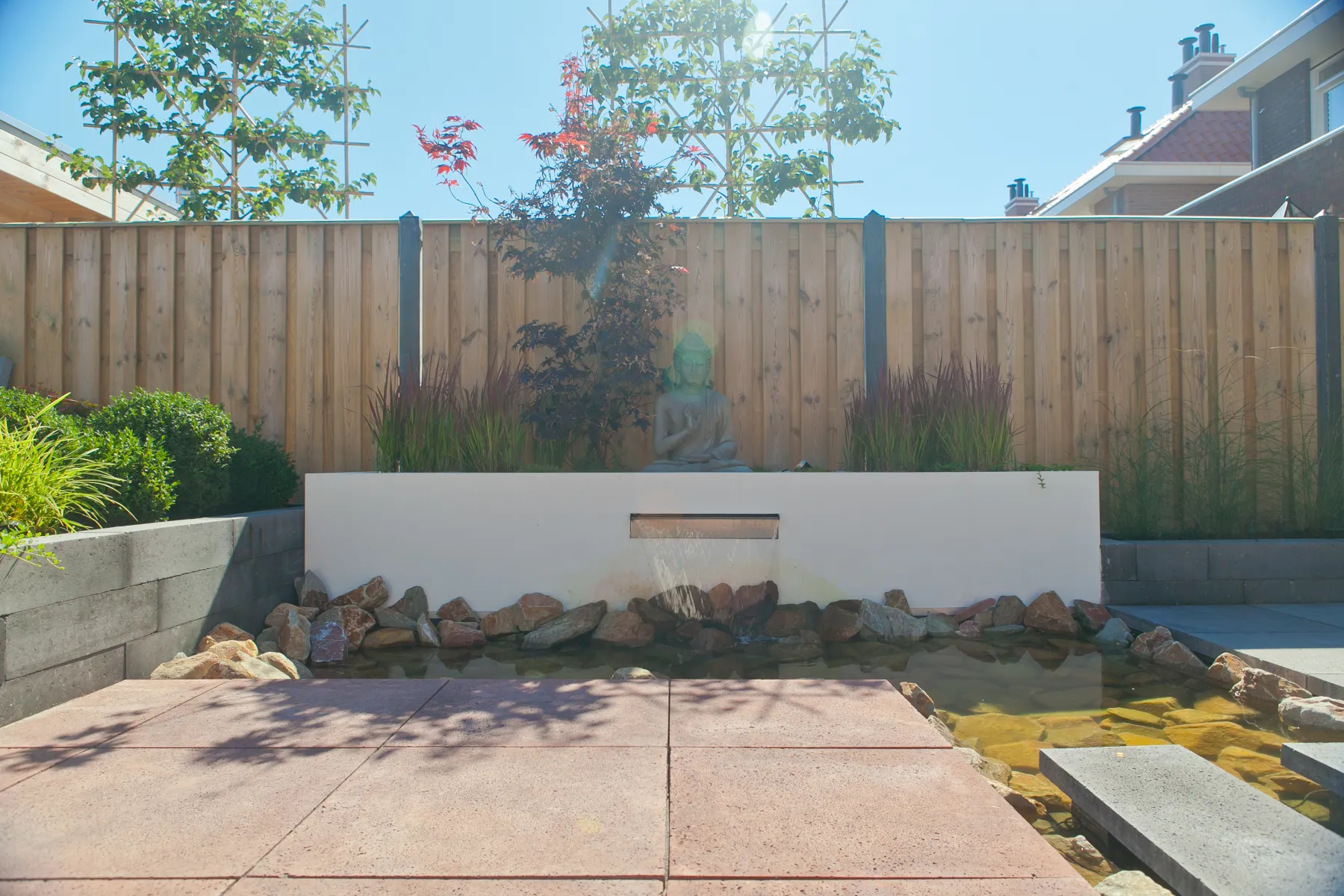 Schellevis Oudhollands Rood/Bruin Tegel 60x60x5cm - Afbeelding 3