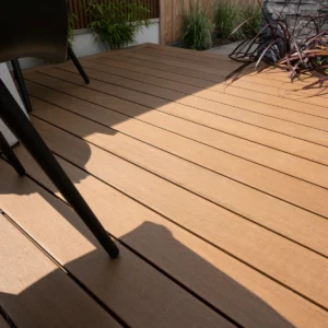 WPC Terrasplank RHK Premium Teak 2,3x13,8x400cm