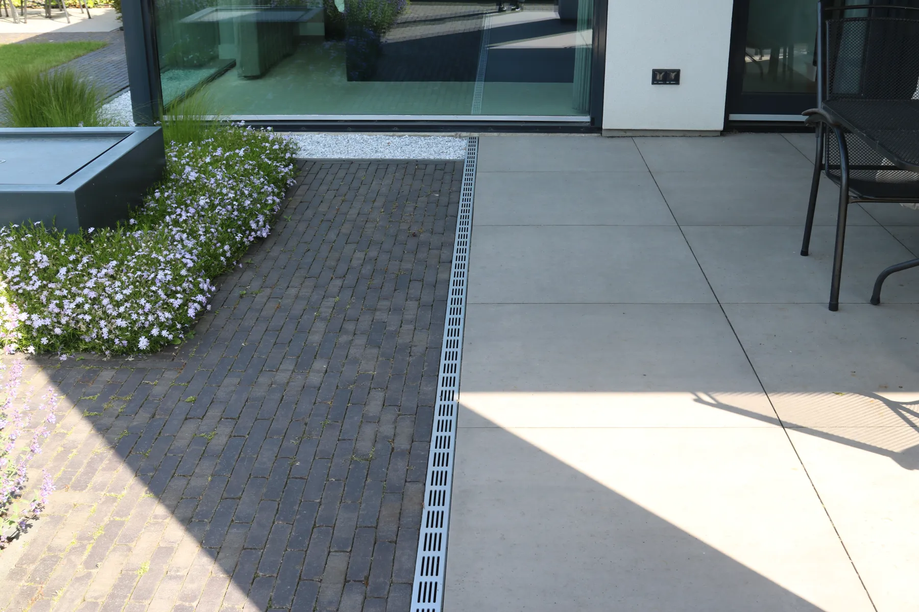 Star Drain 65/100 Lijngoot - Grijs (Aluminium) 100cm