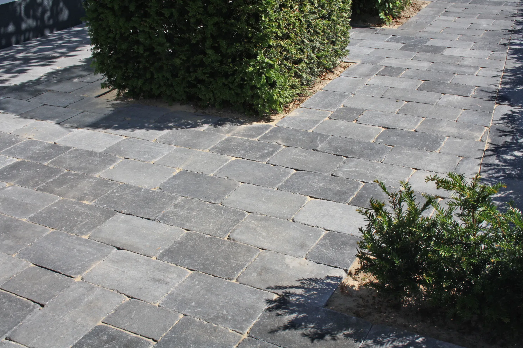 Trommelsteen 20x30x6cm grijs/zwart genuanceerd - Afbeelding 2