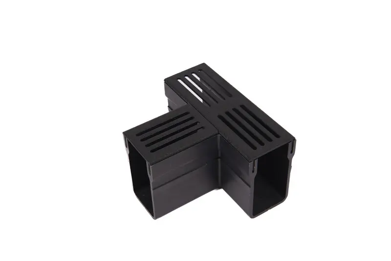 Star Drain 65/100 T-stuk - Premium Zwart (Aluminium) - Afbeelding 2