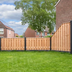 Tuinscherm Breukelen (19+2) Red Class Wood 90x180cm