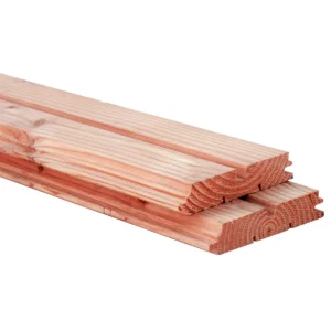 Douglas Rhombusprofiel Geschaafd 2,8x14x400cm Onbehandeld