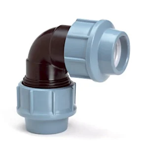 Unidelta Tyleenslang knie 90° Kiwa 2x klem 25mm