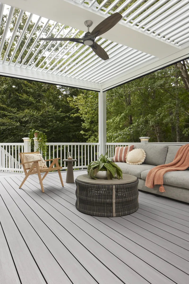 TimberTech Landmark PVC Vlonderplank 2,5x14x366cm Boardwalk - Afbeelding 6