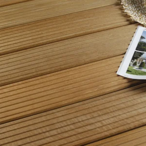 Bangkirai Vlonderplank 21x145mm glad/grof Premium 335cm