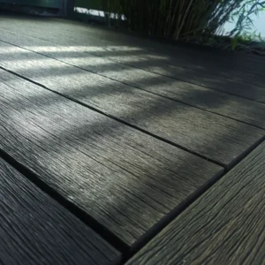 WPC Terrasplank massief Vintage Graphite/Wenge 2,3x21x400cm