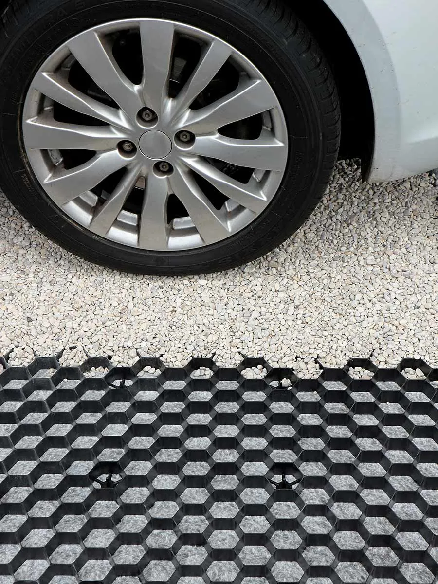 Grindrooster met worteldoek EuroGravel Plus Antraciet 120x100x3 cm - Afbeelding 6