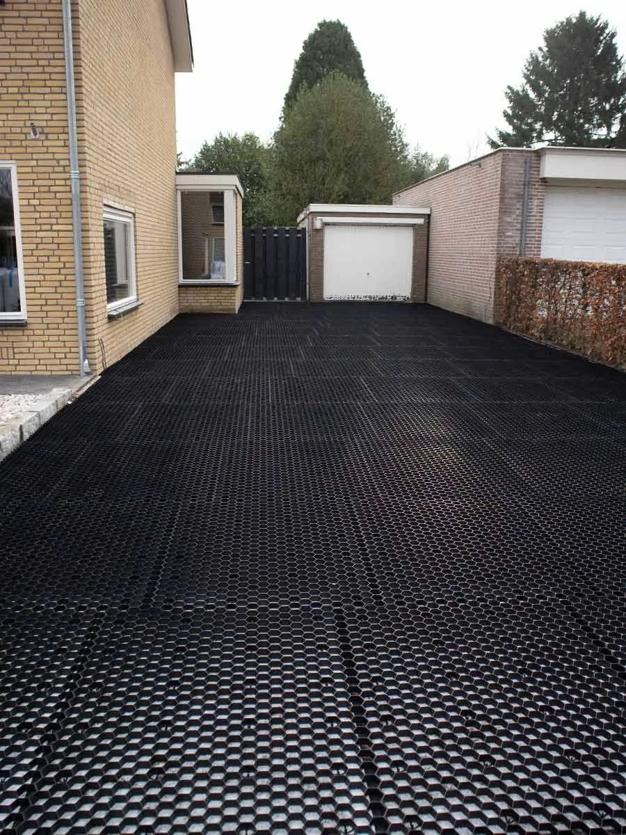 Grindrooster met worteldoek EuroGravel Plus Antraciet 120x100x3 cm - Afbeelding 5