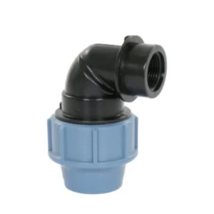 Unidelta Tyleenslang draadknie 90° Kiwa 1x klem 25mm 1x binnendraad ½