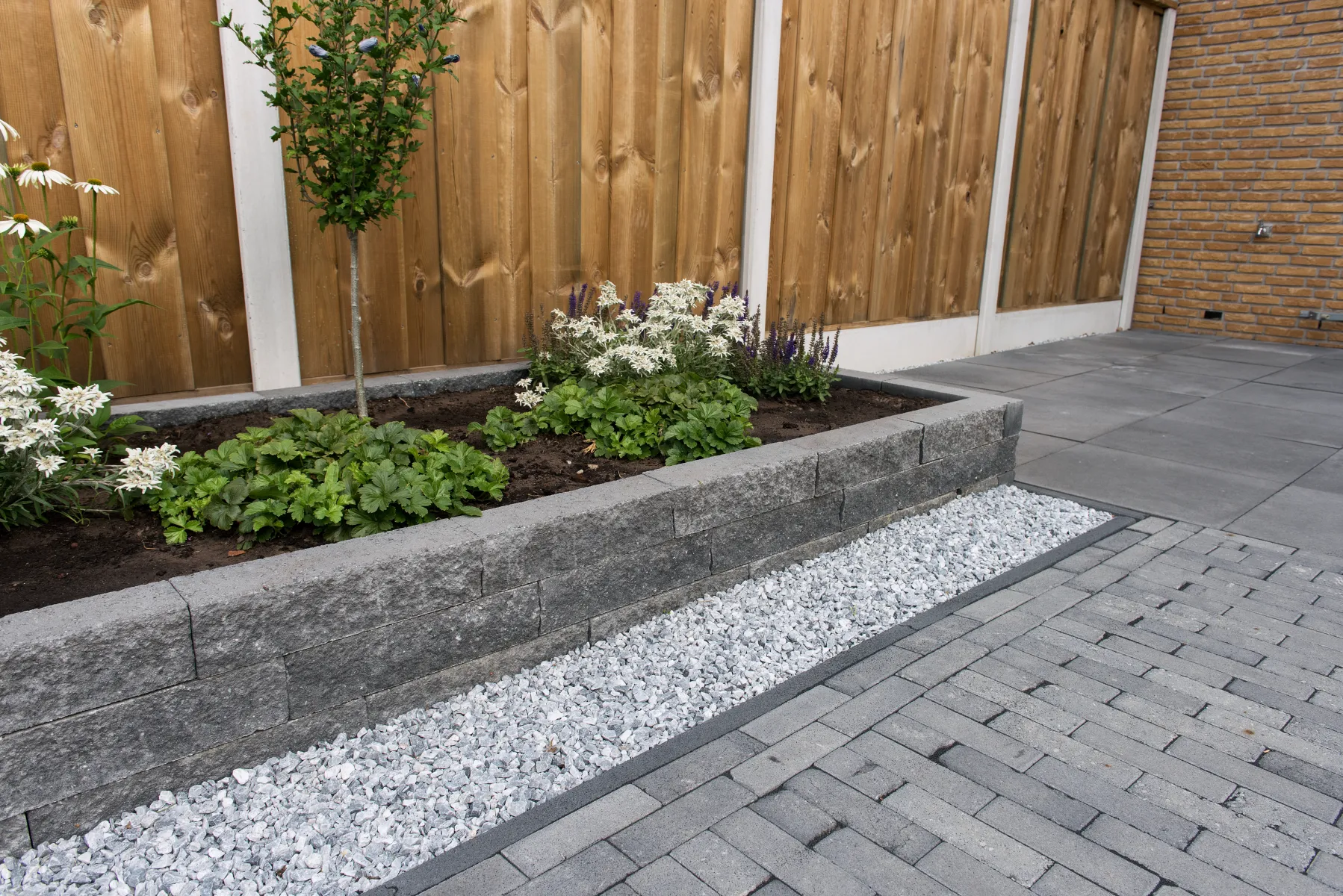 Wallblock Split Antraciet 10x10x40 cm - Afbeelding 7