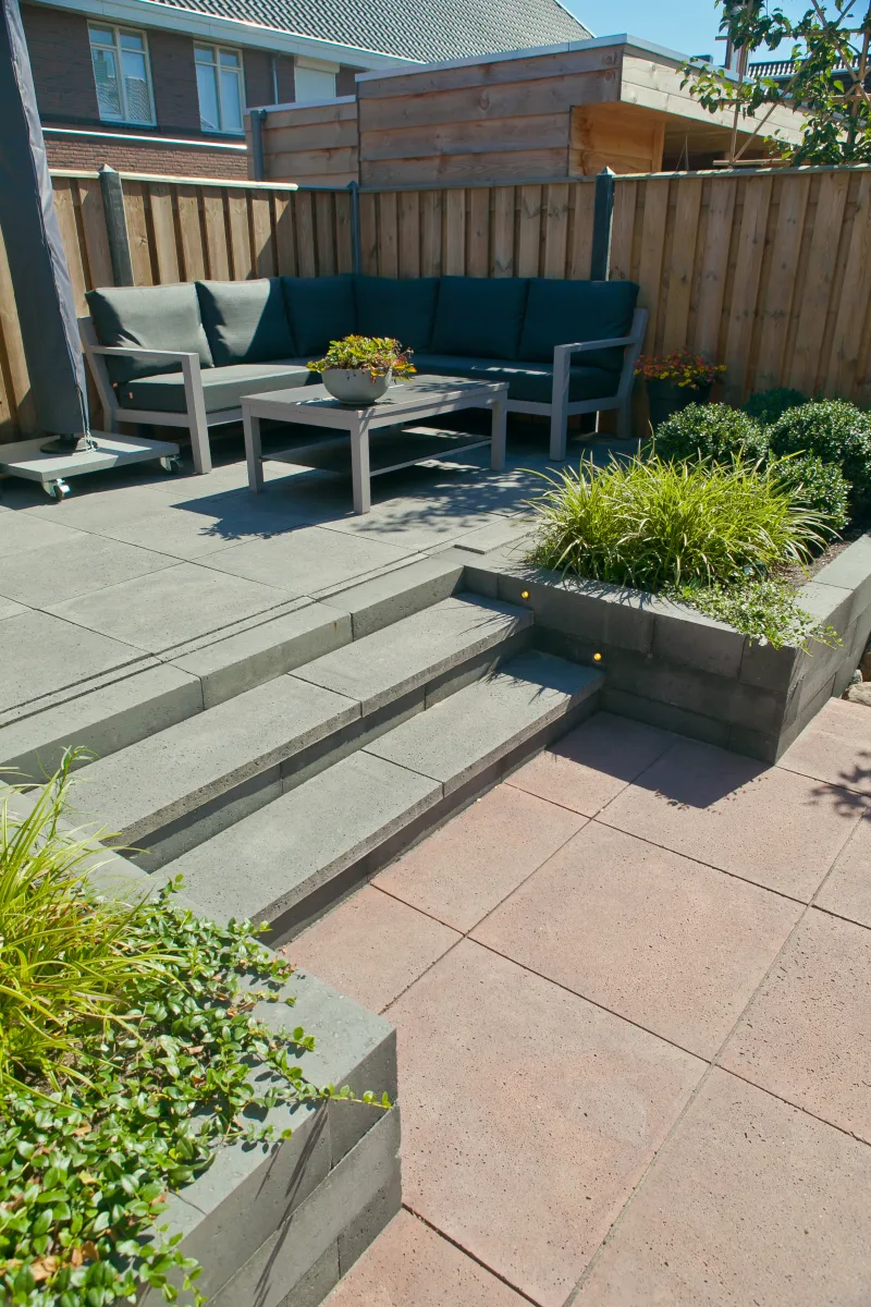 Schellevis Oudhollands Rood/Bruin Tegel 60x60x5cm - Afbeelding 8