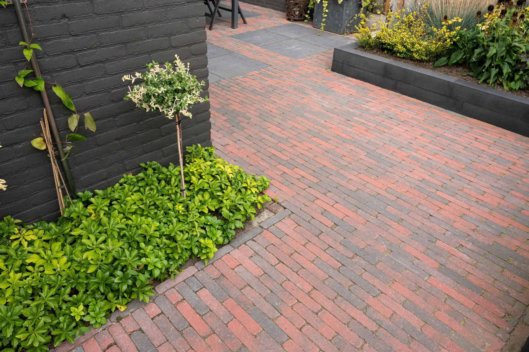 Tambour 20x5x7cm rood/zwart