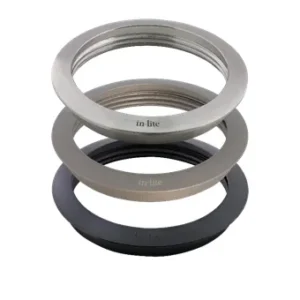 In-Lite RING 68 grondspot accessoire Pearl Grey voor BOX 1 - PLATE 1