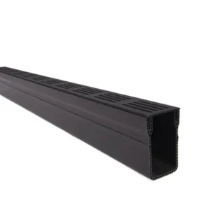 Star Drain 65/100 Lijngoot - Premium Zwart (Aluminium) 100cm