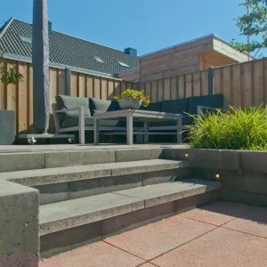 Wallblock New Antraciet 12x10x30 cm