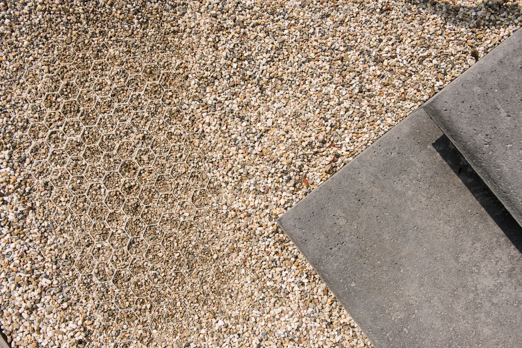 Grindrooster met worteldoek EuroGravel Plus Wit 120x100x3 cm - Afbeelding 6