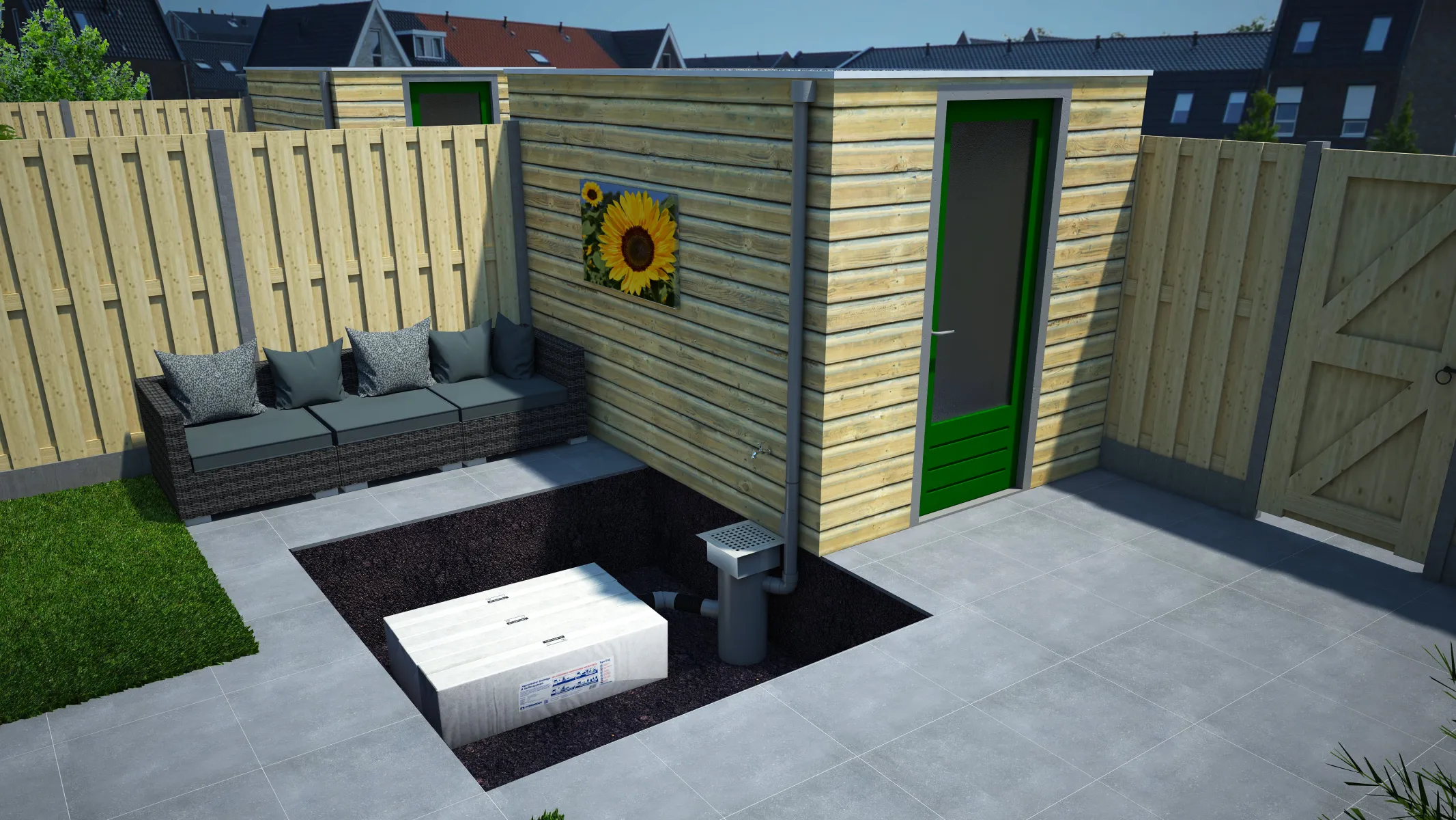 Hydroblob Lijnafwatering Infiltratiesysteem D34 - Afbeelding 6