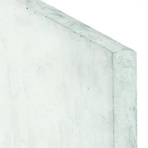 Betonplaat Glad 184x24x3,5cm Wit