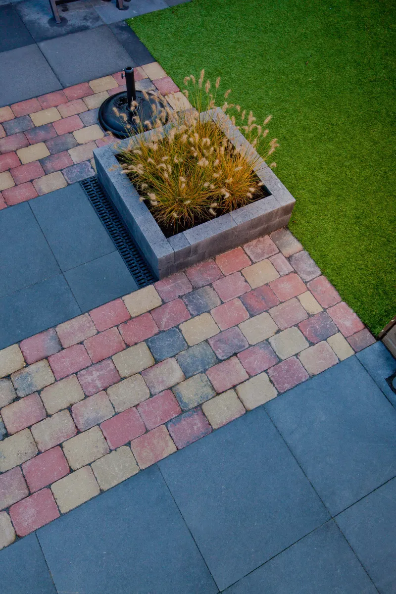 Tambour 15x20x6cm bont - Afbeelding 2