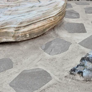 Staptegel Flex Stones Dark Grey Ø42x36x2cm