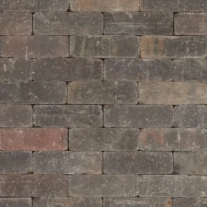 Trommelsteen 21x7x7cm brons genuanceerd