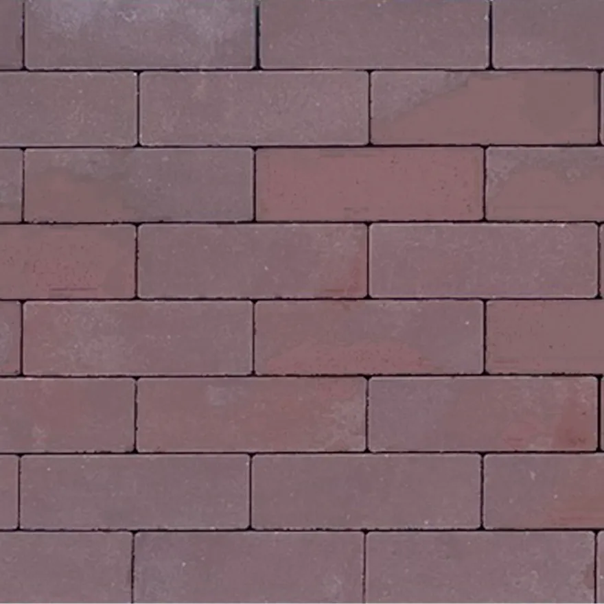 Strackstone Kera GRN+ Dikformaat 21x7x8 vlak elleboogverband rood-bruin PL2