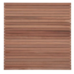 Keruing Scherm 50 180x180cm Premium