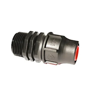 Palaplast koppeling, klemxbuitendraad, 16mmx¾"