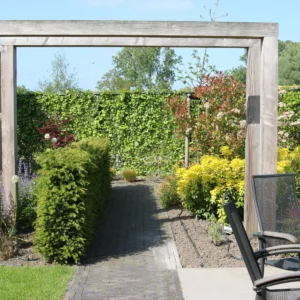 Paal Douglas Ongedroogd en Fijnbezaagd 12,0x12,0x300cm