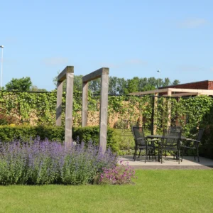 Paal Douglas Ongedroogd en Fijnbezaagd 15,0x15,0x300cm