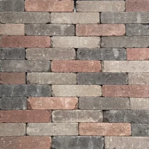 Tambour 20x5x7 terracotta mix